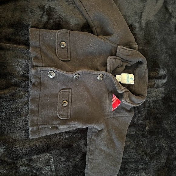 Old Navy cotton button up blazer with pocket square - Picture 4 of 5